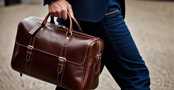 Sacs en cuir pour homme : l'élégance du savoir-faire français